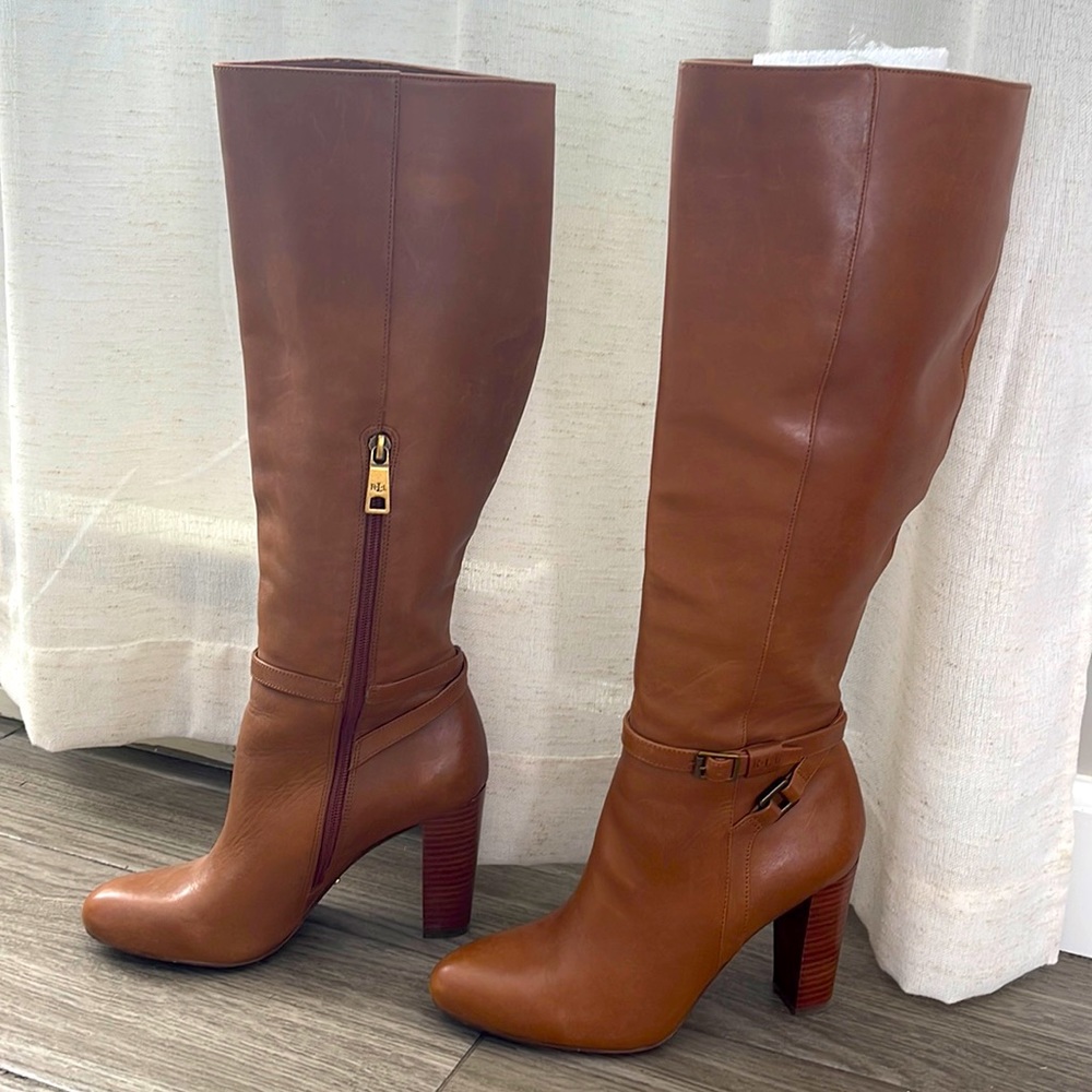 Lauren Ralph Lauren Leather Boots